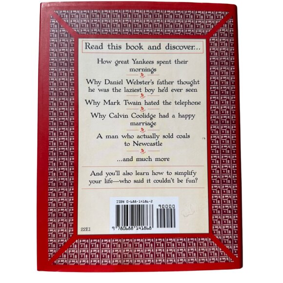 Vintage Yankee Wisdom Hardcover Book: Simplify Your Life Jay Heinrichs 1996 VTG - Picture 3 of 5